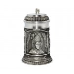 Artina kufel do piwa 12146 "Arcydzieła" cyna, 500 ml, 17.5 cm