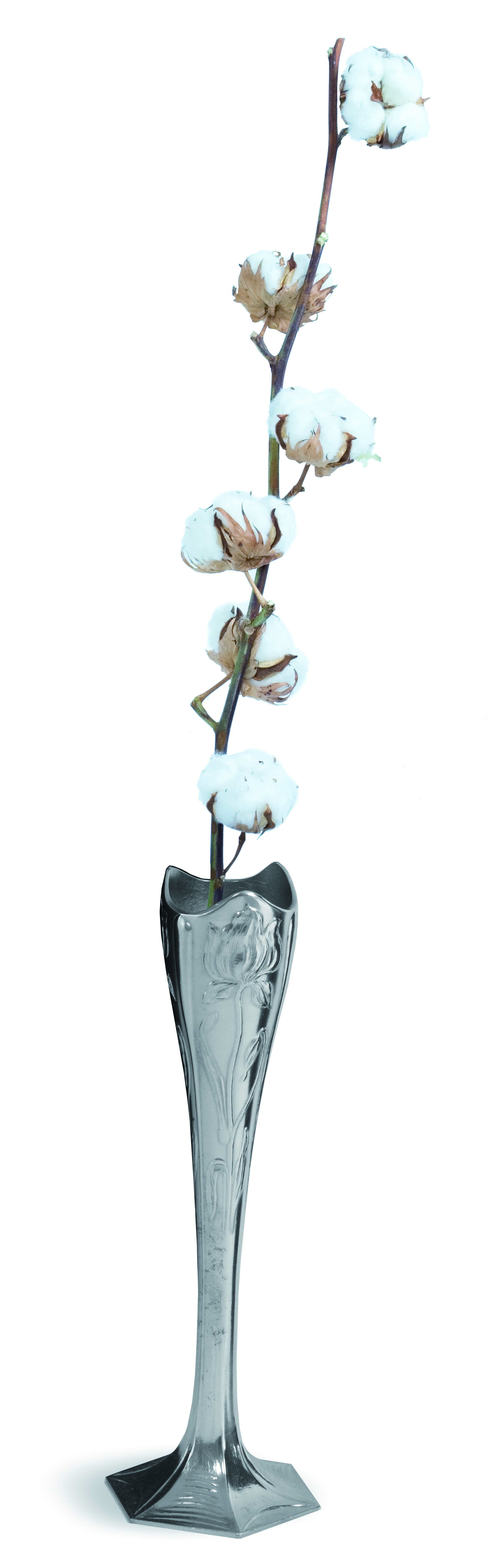 Artina wazon 11856 "Orchidea" cyna, 19 cm