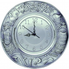 Artina zegar ścienny 10476 "Meran" cyna, 27 cm