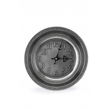 Artina zegar ścienny 11110 "Latin" cyna, 24 cm