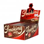 Bibułki do papierosów SP-1034 Smoking Brown, 33 bibułki + 33 filtry King Size.