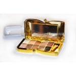 cieni do powiek EL8-222709 La Mei La 10 pastelnych odcieni brązu + aplikator