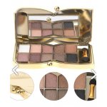 cieni do powiek EL8-222709 La Mei La 10 pastelnych odcieni brązu + aplikator