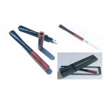 Cygarniczka 0004 z wrzośca/czarny plastik, 4 mm, Super Slim