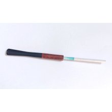 Cygarniczka 0004 z wrzośca/czarny plastik, 4 mm, Super Slim