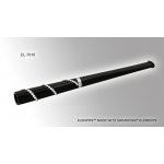 Cygarniczka EL-7010 "White Serpentine" 13 cm, ze Swarovski® crystals