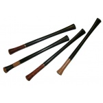 Cygarniczka Mr. Brog 11 z wrzośca/czarny plastik, 8 mm, Standard