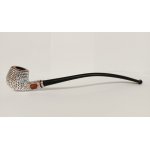 Fajka 85060 ze Swarovski® crystals, aluminiowy skraplacz