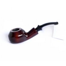 Fajka Elenpipe 027 z gruszy, filtr 9 mm, ustnik czarny plastik