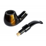 Fajka Golden Pipe 42 z gruszy, filtr 9 mm