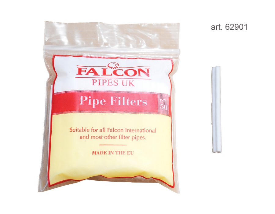 Filtry fajkowe 62901 FALCON, 6 mm, 50 szt.