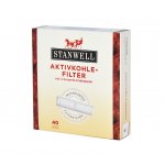 Filtry fajkowe Stanwell 680070 (05036) ceramiczne/węglowe, 9 mm, 40 szt./op. 
