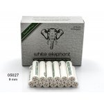 Filtry fajkowe  05027 (640050) White Elephant, Meerschaum, pianka morska/ceramika/węgel , 9 mm, 40 szt 