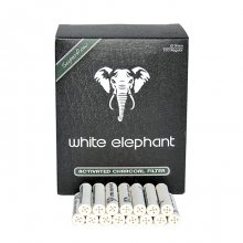 Filtry fajkowe White Elephant 050653 Aktivkohle 150 szt węgiel/ceramika 9 mm (640080) 
