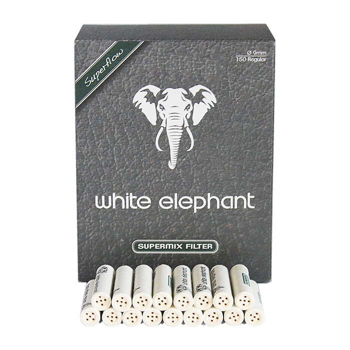 Filtry fajkowe White Elephant 05066 Supermix 150 szt pianka morska/węgiel/ceramika 9 mm (640110) 