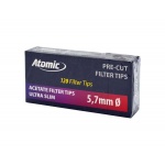 Filtry papierosowe 0163200 Atomic, Ultra Slim, 5.7 mm, 120 szt./op.