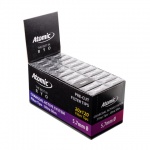 Filtry papierosowe 0163201 Atomic, Ultra Slim, 5.7 mm, 120 szt./op., z aktywnym węglem
