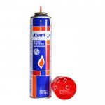 Gaz do zapalniczek 0142015 Atomic, zestaw 4 sztuk 300 ml