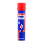 Gaz do zapalniczek 0142015 Atomic, zestaw 4 sztuk 300 ml