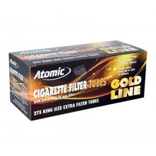 Gilzy papierosowe 0401501 Atomic Gold, 8 mm, 250+25 szt./op.