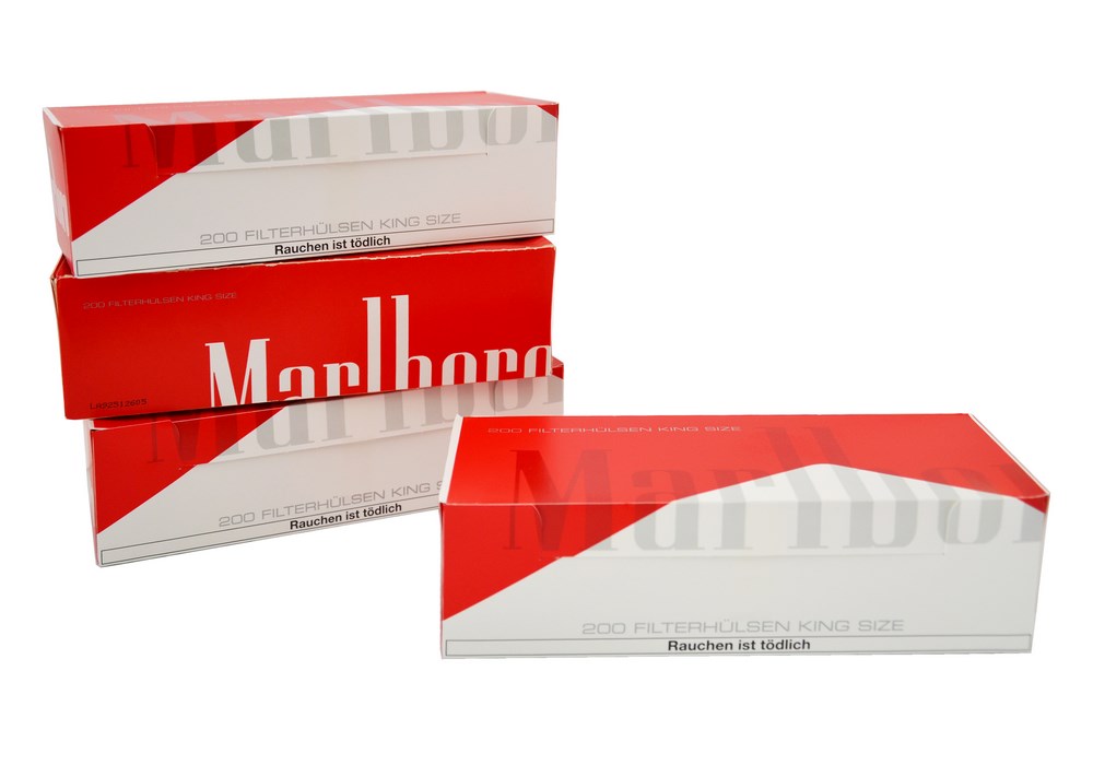 Gilzy papierosowe 100070 Marlboro Red, 8 mm, 200 szt./op. =min 5 op.