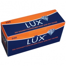 Gilzy papierosowe 67631 LUX 500 szt. do nabijarek Austria