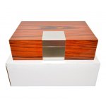 Humidor 09418 na 20 cygar, cedr/fornir, brązowy, wysoki połysk, 30.5x17.5x8.5 cm