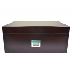 Humidor 09436 na 100 cygar, cedr, brązowy, 38.5x25x16.5 cm