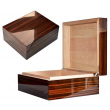 Humidor 09441 na 25 cygar, cedr, brązowy, 24x20x10 cm