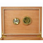 Humidor 09452 na 12 cygar, cedr, ciemny mahoń, 27x20x6.7 cm WYSOKI POŁYSK