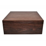 Humidor 09454 na 25 cygar, brązowy, cedr, 26x22x10 cm