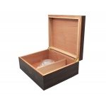 Humidor 09454 na 25 cygar, brązowy, cedr, 26x22x10 cm