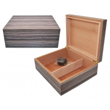 Humidor 09456 na 25 cygar, brązowy, cedr, 26x22x10 cm