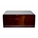 Humidor 09466 na 25 cygar, cedr/fornir, brązowy/połysk 26.3x22.5x11 cm