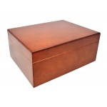 Humidor 09472 na 30 cygar, brązowy, cedr, 26x22.5x12 cm