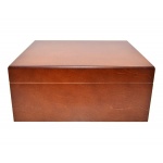 Humidor 09472 na 30 cygar, brązowy, cedr, 26x22.5x12 cm