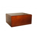 Humidor 09472 na 30 cygar, brązowy, cedr, 26x22.5x12 cm