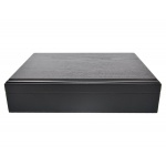 Humidor 09480 na 12 cygar, czarny, cedr, 26x18x6 cm