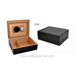 Humidor 09481 na 20 cygar, czarny, cedr, 24x18.5x9 cm