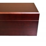 Humidor 09485 na 25 cygar, brązowy, cedr, zestaw 26x22x11 cm