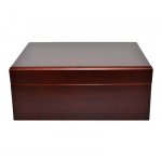 Humidor 09485 na 25 cygar, brązowy, cedr, zestaw 26x22x11 cm