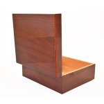 Humidor 09501 na 25 cygar, brązowy, cedr, higrometr, nawilżacz 26.2x22.3x10.5 cm