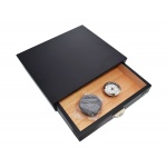 Humidor 920017 na 10 cygar, cedr, czarny
