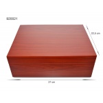 Humidor 920021 na 20 cygar, brązowy, cedr, 27x22.5x9 cm