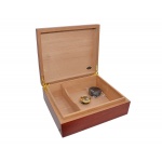 Humidor 920021 na 20 cygar, brązowy, cedr, 27x22.5x9 cm