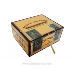 Humidor 920310 (09026) na 35-50 cygar, MDF/cedrowy fornir, beżowy wraz z wzorem, 26x22x11 cm