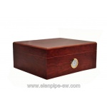 Humidor 920550 na 20-35 cygar, brązowy, MDF/cedrowy fornir, 26x22x11 cm