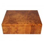 Humidor 920600 na 15-20 cygar, brązowy, MDF/cedrowy fornir, zestaw, 24x18x8 cm