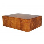 Humidor 920600 na 15-20 cygar, brązowy, MDF/cedrowy fornir, zestaw, 24x18x8 cm