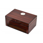 Humidor 920750 na 10 cygar + zestaw, cedr, brązowy 21x14x9 cm